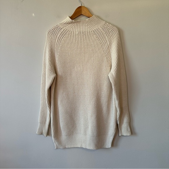 BDG Urban Outfitters | Waffle Knit High Neck Step Hem Sweater Size Small - Picture 8 of 8